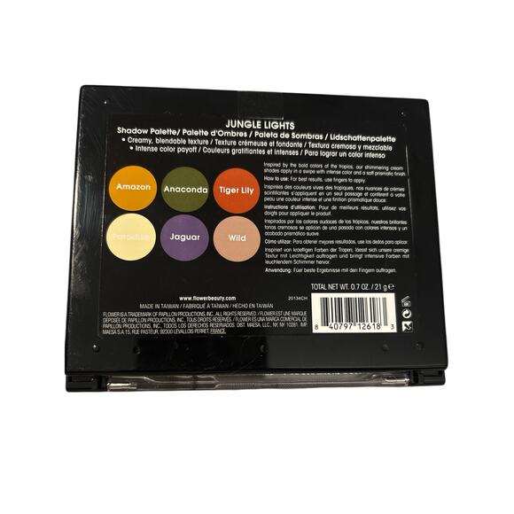 FLOWER BEAUTY By Drew Barrymore Jungle Lights Eyeshadow Palette - NEW! - Picture 2 of 2